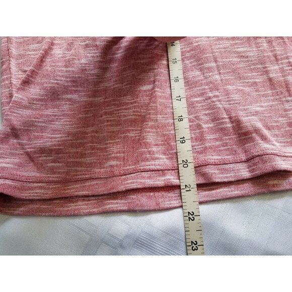 Divide by H&M Heather Pink Long Sleeve Crew Neck Knit Top Women's Size XS - Picture 3 of 4